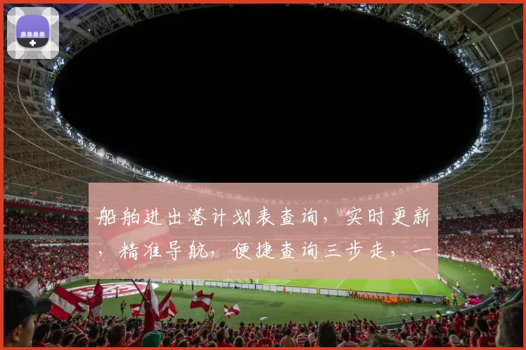 船舶进出港计划表查询，实时更新，精准导航，便捷查询三步走，一站式服务，轻松掌握